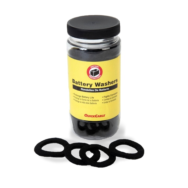 Protective Battery Washers-Black